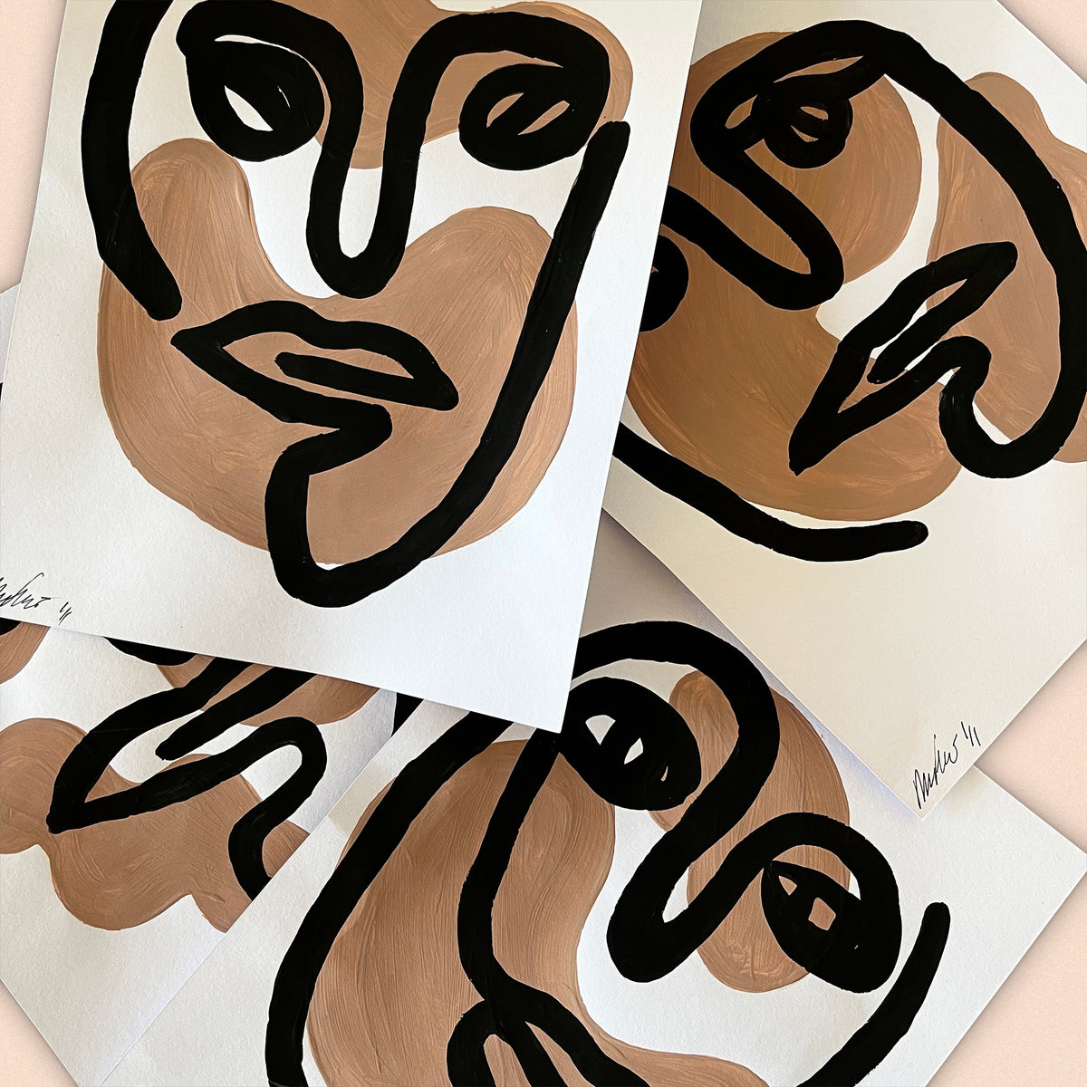 a4 face and shapes no.22