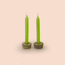 Load image into Gallery viewer, concrete candlestick holders - set of 2