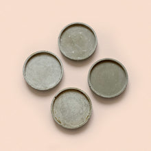 Load image into Gallery viewer, set of 4 concrete coasters