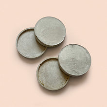 Load image into Gallery viewer, set of 4 concrete coasters