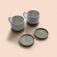 Load image into Gallery viewer, set of 4 concrete coasters