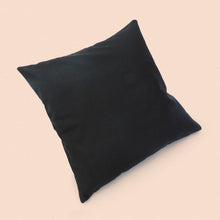 Load image into Gallery viewer, cherry cushion cover in black cotton