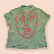 Load image into Gallery viewer, hand painted short sleeve shirt size M