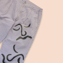 Load image into Gallery viewer, hand painted chef trousers W30" L32"