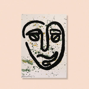 a5 speckled face no.2