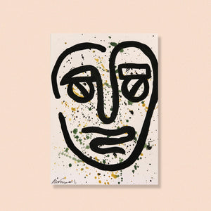a5 speckled face no.1