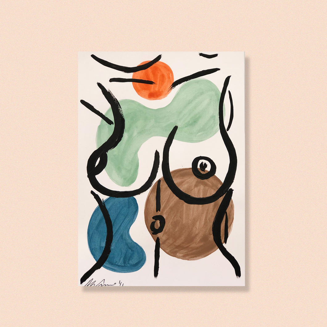 a5 nude and shapes no.3
