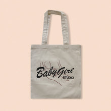 Load image into Gallery viewer, baby girl studio tote bag
