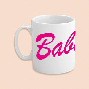 baby girl mug