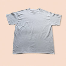 Load image into Gallery viewer, white short sleeve t-shirt with the face print in black
