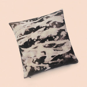 the face cushion cover in bleached cotton