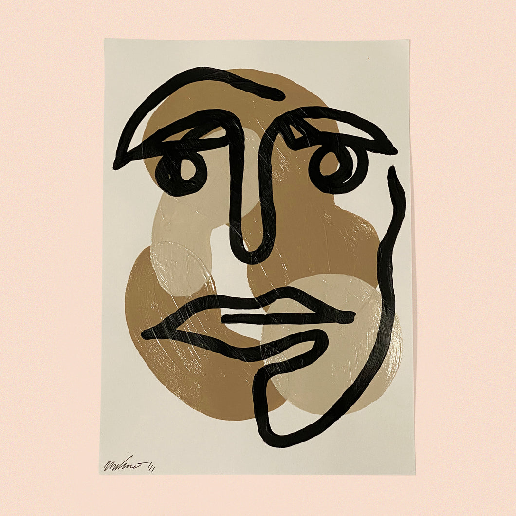 a4 face and shapes no.16
