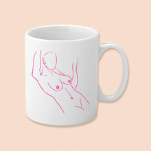 Load image into Gallery viewer, nude woman mug
