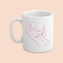 Load image into Gallery viewer, nude woman mug

