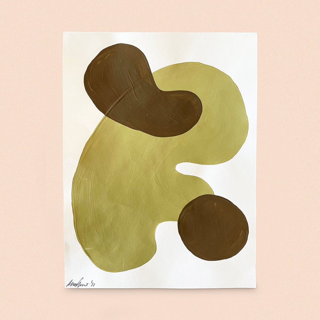 a4 abstract. shapes no.9