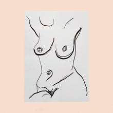 Load image into Gallery viewer, a3 nude print
