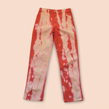 Load image into Gallery viewer, bleached trousers W27&quot; L29&quot;
